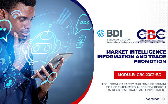 MARKET INTELLIGENCE INFORMATION AND TRADE PROMOTION : CBC 2002-BDI